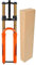 ZECHAO Forcella Anteriore con Sospensione A Doppia Spalla 27,5/29 Pollici, Lega Di Alluminio 1-1/2, Perno Passante 180 MM Freno Disco Da 15*110 MM Forcella for Mountain Bike Ad Aria(Straight,27.5inch
