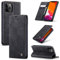 Cracedily for iPhone 12 Pro Max Case, Wallet Case Flip Leather with Card Holder Magnetic Closure Shockproof Kickstand Protective Phone Cases Cover for iPhone 12 Pro Max, Black