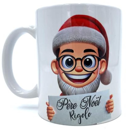 Mug Père Noël Rigolo 33cl Classic Collector box