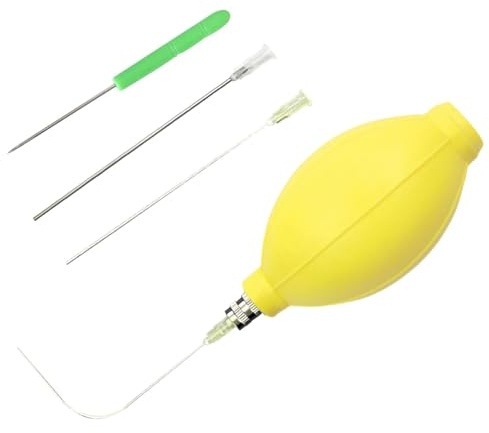 Agmoctz Blower Empty Egg Tools One Hole Egg Pump and Drill Easter Egg Maker Supplies Ukrainian Egg Decorating Kit B