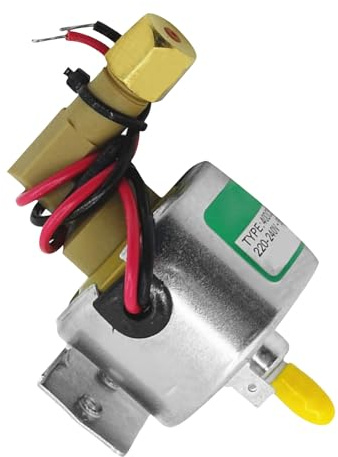 Ölpumpe für Nebelmaschinen 18w 220v Robustes Metallteil Silber | Bühnenauftritte und Shows, Einfache Montage, Tragbares Design, Zuverlässiges Zubehör für Lichttechnik