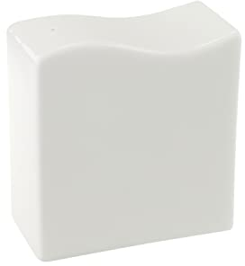 Villeroy und Boch NewWave Pfefferstreuer, Premium Porzellan, Weiß