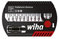 Wiha SB 7947-0ST5 FlipSelector Edelstahl Bits gemischt Schlitz, PH, PZ, 13tlg INKL. GürtelClip
