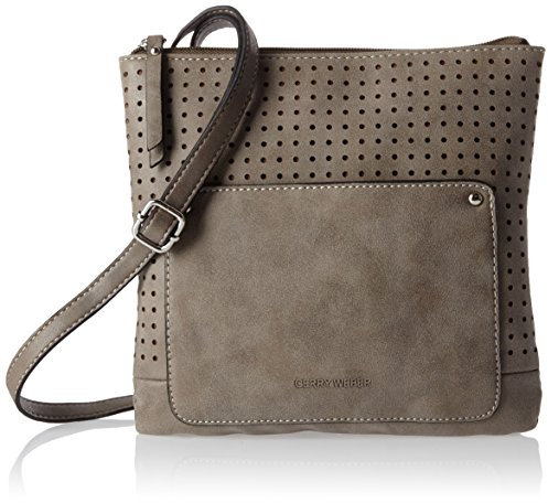 Gerry Weber Street Spirit Shoulder Bag V, S 4080003502 Damen Schultertaschen 24x22x1 cm (B x H x T), Grau (800)