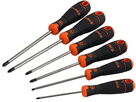 Jgo 6 Destornillador Bahcofit