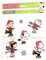 PEANUTS Holiday Weihnachten Fenster klammert Sich an Charlie Brown Snoopy One Paket von 7 klammert Sich an