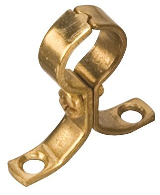 Primaflow Rohrschellen, 15 mm, 5 Stück, Messing, Brass