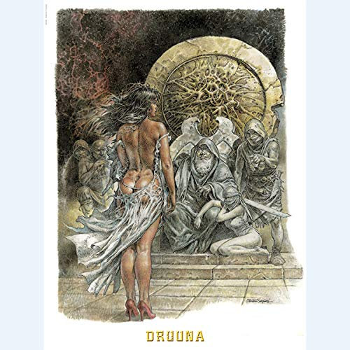 AFFICHE Poster Druuna Mandragora/Signée – 30 x 40 cm