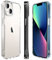 superdivision Frame Clear Designed for iPhone 13 mini Case, Not Yellowing Shockproof Protective Case, Scratch Resistant, Support Wireless Charging (iPhone 13 mini (5.4 inches))