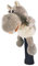Milageto Plüschtier Golf Headcover, Kreative Plüsch Golfschlägerhaube Tiere, Animal Plush Protector, Golf Club Protective Cover, Golf Driver Plüschbezüge, Golfschläger Schutzhülle, Nilpferd