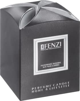 FENZI Perfume Candle - würzig, süße Duftkerze 200g Inspired by Desso Gold Gentleman