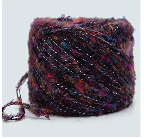 TYUTYU 250 g de Lana Suave Natural de Lana de Mezcla de acrílico de acrílico de acrílico de acrílico único Espacio de Lujo Tinte de Hilo de Crochet de Punto Ovillos Lanas (Color : 2)