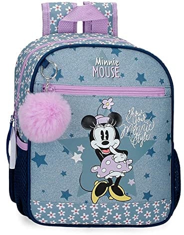 Disney Minnie Style Adattabile a Trolley Blu 23x28x10 cm Poliestere 6,44L