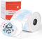 Phomemo Circle Etiketten für M110/M110S/M120/M200/M220, 1.96 x 1.96（50x50 mm）Thermisches rundes Farbverlaufsetikett für Barcode/Logo-Etiketten/Kleingewerbe/Heimgebrauch, Blau