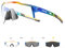 KAPVOE Selbsttönend Photochromatische Kinder Sonnenbrille Jugend Fahrradbrille UV400 Schutz Leicht TR90 Rahmen Baseball Sonnenbrille für Jungen Mädchen Radfahren Sport 08