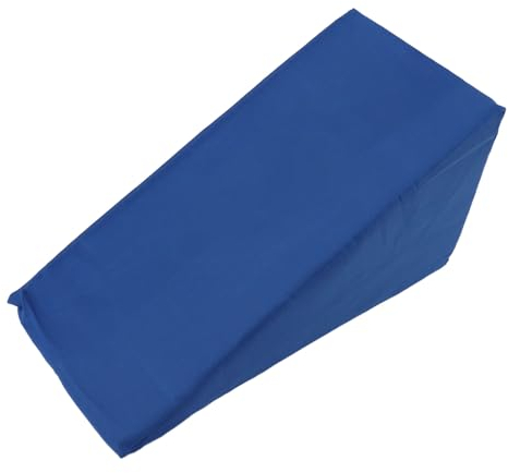Armhochlagerungskissen Armkeil-Hebekissen Zum Schlafen bei Gebrochenem Arm Erholung Schützen Ellenbogen-Arm-Keilkissen Dreieck Gebrochener Arm-Therapie-Keilschaum (Blue)