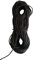 Miracle Cord Cordon en nylon tressé extra résistant de 1,5 mm pour réparation de carillon, fabrication de bijoux, travaux manuels (noir, 15 m)