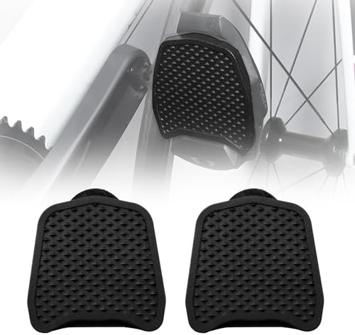 KEO Adapter Fahrrad Pedal Plate Pedalaufsatz Adapter Kompatibel mit Look KEO Cleats Klickpedale, Ändert Klickpedale zu Flats Keine Shuhplatten Benotigt für Grip Komfort