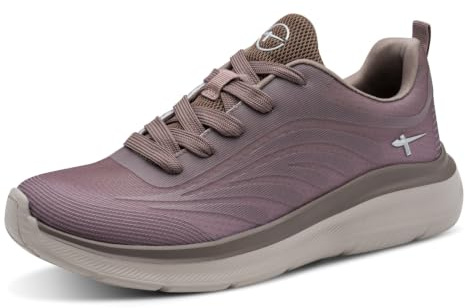 Tamaris Damen Wide FIT Sneaker Textil Feeling Light