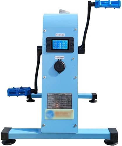 ylpddmm Fußbetriebene Generatoren 350 W, tragbarer Fitness-Generator, Fußbetriebene Stromerzeugung, Fahrrad Stromgenerator, Fitness-Motor-Generator, leicht zu tragen