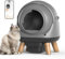 ELS PET Cat Litter Tray, G1 Self Cleaning Litter Box, Automatic Cat Litter Box, Self-Cleaning Robot with Smart APP Control & Health Monitoring (2x Trash Bags + Litter Mat)