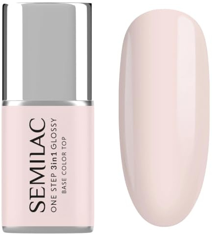 Semilac UV-Nagellack 3in1 One Step Glossy S255 Ecru 7 ml
