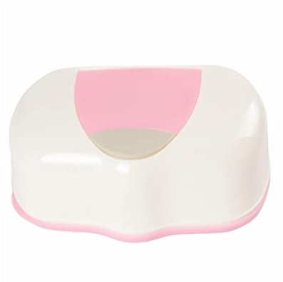 Baby Wipe Holder Box Wet Tissue Box Dispenser Plastic Wipes Tub Tissue Case Diaper Organizer Portable..