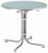 BEST 26538088 Tisch Boulevard rund, Durchmesser 80 cm, Silber