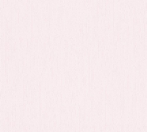 Livingwalls Vliestapete Flora Tapete Unitapete 10,05 m x 0,53 m lila Made in Germany 324531 32453-1