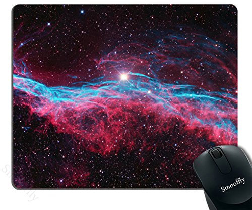 Smooffly Gaming Mouse Pad Custom,Nebula mouse pad Outer Space Infinity Galaxy Universe Milky Way Starry Stars Orbit Astronomy Cosmos Cosmic Background Realistic