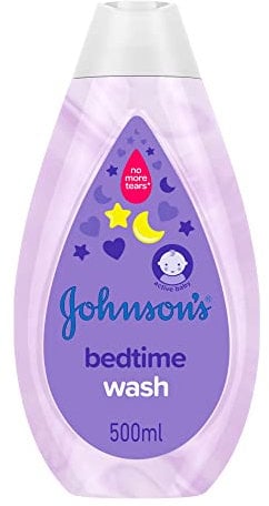 JOHNSON'S Bedtime Wash – Gentle and Mild for Delicate Skin and Everyday Use – NaturalCalm Aromas, 500 millilitre