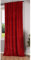 Gardinenbox Verdunkelung Vorhang »Milano« Samt Blickdicht Schlaufenband Tunneldurchzug Blackout Bügelband kürzbar Rot 1 Stück HxB 235x135 cm, 20357