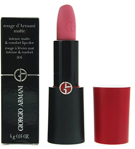 Giorgio Armani Rouge Matte 504 Russian Rose Lipstick 4g