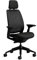 Steelcase Series 2 Ergonomischer Bürostuhl mit LiveBack Lumbalstütze, 4D-Armlehnen, anpassbarer Kopfstütze Onyx Schwarz, 72 x 64 x 127