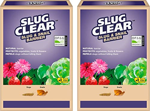 SlugClear Slug & Snail Barrier Plant Protection (2.5kg) x 2