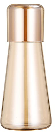 JKIOHO Jarra de agua transparente para mesilla de noche con vaso de vidrio para noche, jarra de agua con vidrio para dormitorio, mesita de noche, botella de enjuague bucal para baño