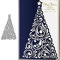 Weihnachtsstern Baum Metall Handwerk Stanzformen, DIY Handwerk Vorlage Weihnachtsbaum Scrapbook Karten Schneiden Stanzschablonen für DIY Prägen Kartenherstellung dekorative Scrapbooking