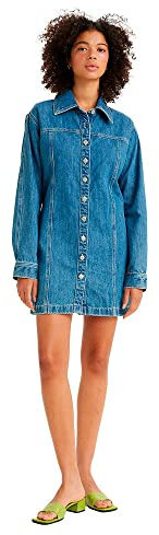 Levi's Shay Denim Dress, Vestito Donna, Old 517 Blue X, S