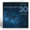 Giggle Greetings Geburtstagskarte für Erwachsene, für 20 Jahre alte junge Dame oder junge Männer, Level 20 entsperrter Controller mit blauem Umschlag, umweltfreundliche Karte