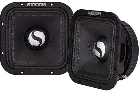Kicker 49ST9MR8 Street Series Square Mid-Bass, coppia, 8 ohm