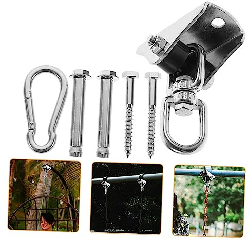 Happyyami 1 Satz Tragende Haken Schrankhaken Für Wandschaukelhalterungen Robustes Innenzubehör Wandmontierter Kleiderständer Innenstühle Außenfederschnalle Baby-Edelstahl