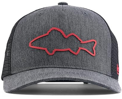 Berkley Unisex-Erwachsene Trucker Splitter-Mütze, Anthrazit, Einheitsgröße, Mehrfarbig/Meereswellen (Ocean Tides), One Size