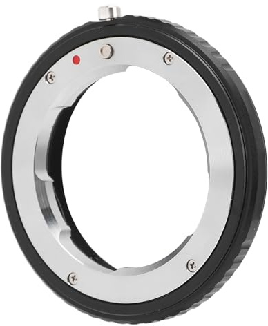 Kameraobjektivadapter, Objektivadapter aus Aluminiumlegierung für M-Mount-Objektiv, für RP, R3, R5, R6, R6II, R7, R8, R10, R100 und Andere Modelle
