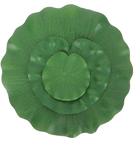 BESPORTBLE 45stücke Teiliges Künstliche Lotusblätter Für Garten Und Teichdekoration Realistische Schwimmende Pflanzen Für Veranstaltungen Und Bühnenaufführungen Langlebig Und