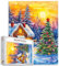 Landschaft 1000 Teile Puzzle für Erwachsene Weihnachten Schneemann Malerei Puzzle Holzhaus 1000 Teile Puzzle Spiel Home Wall Decor DIY Craft Winter Forest Puzzle Art Xmas Tree Gift