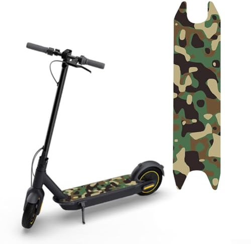 Adesivo per pedale scooter, adesivo impermeabile in carta vetrata per pedale dello scooter con resina forte viscosità e non facile da cadere (mimetico)