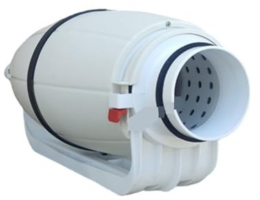 Extractor Fan, 4/5/6inch Ultra Silent Duct Fan Powerful Mixed-Flow Exhaust Ventilator For Kitchen Hood Air Extractor Air Vent Fan,for Bathroom, Kitchen, Ceiling(6inch)