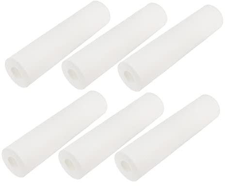 SHINEOFI 6pezzi Filtro Acqua Per Depuratore Filtri Per Sedimenti e Alta Densità Riducono Efficacemente Calcare e Impurità Adatti Per Acque Dure Facile Da Installare e Sostituire