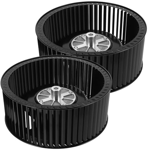 Kisangel 2 Stück Range Hood Motor Windrad Ersatzteil Leiser Küchenhauben Ventilator Langlebiges Zubehör mit Breiter Kompatibilität Einfache Montage Geeignet für Diverse Dunstabzugshauben