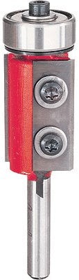 Freud 43-108 3/4-Inch Diameter Insert Flush Trim Router Bit with 1/4-Inch Shank